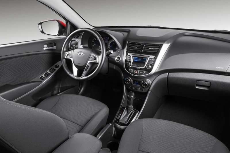 Hyundai Solaris 2016 салон