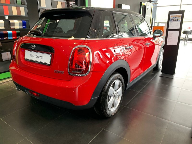 Мини Купер s r56 красный