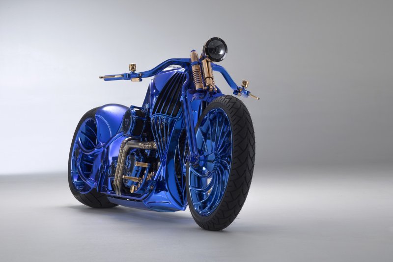 Harley Davidson Bucherer Blue Edition