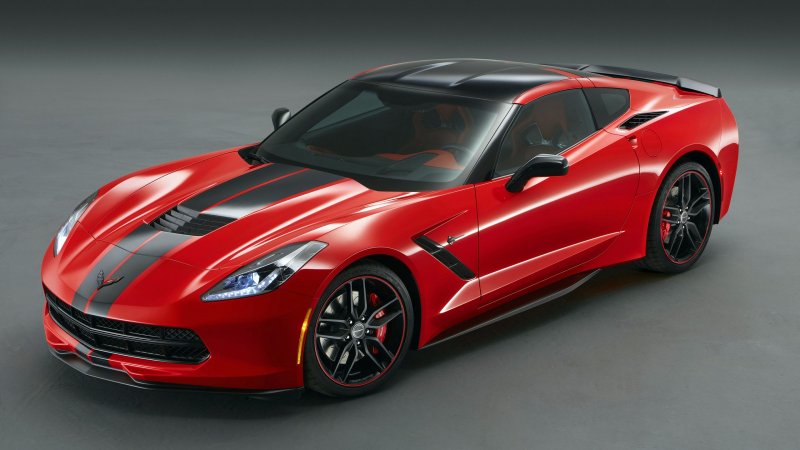 Chevrolet Corvette c7 Red