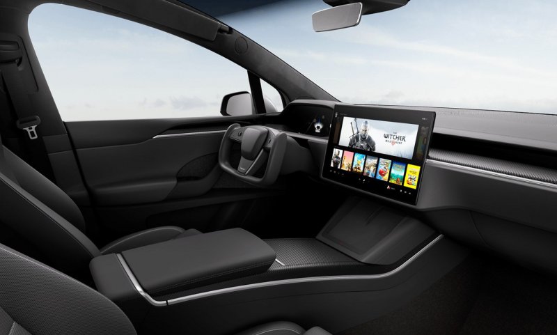 Новая Тесла 2021 model s Plaid