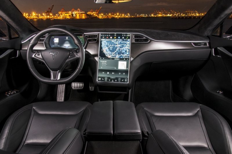 Tesla model x 2020 салон