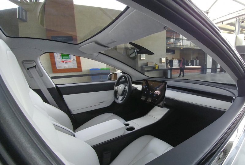 Tesla model s p85 Interior
