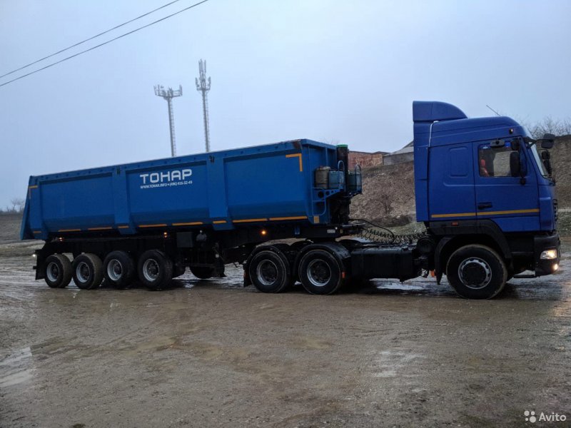 6430а8 с прицепом Тонар