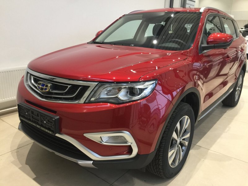 Geely Atlas 1.8 красный