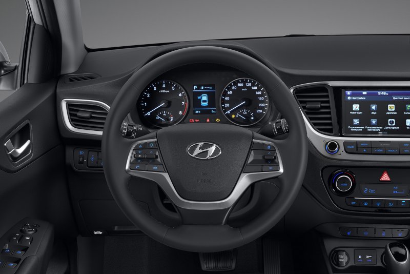 Hyundai Solaris 2018 салон