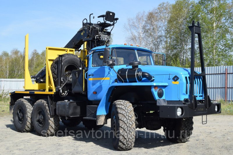 Лесовоз с КМУ vm10l74cab