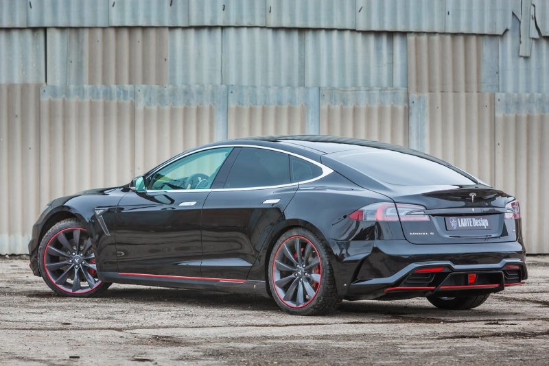 Tesla model s обвес