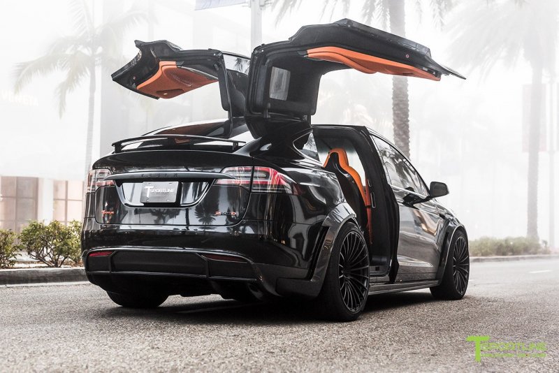 Tesla model x обвес