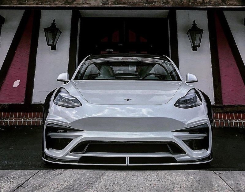 Tesla model 3 обвес