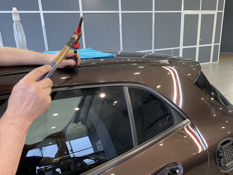 Сколы на кузове автомобиля
