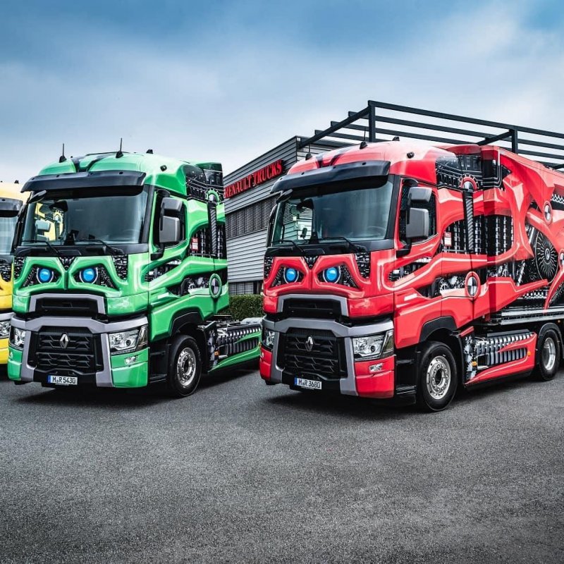 Renault Trucks лесовозы