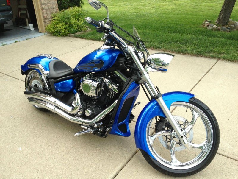 Yamaha v Star Stryker