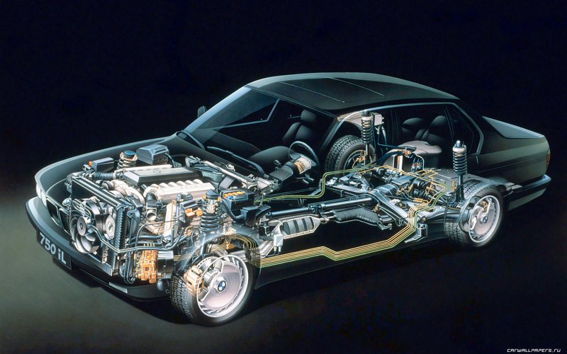 BMW e32 ходовка
