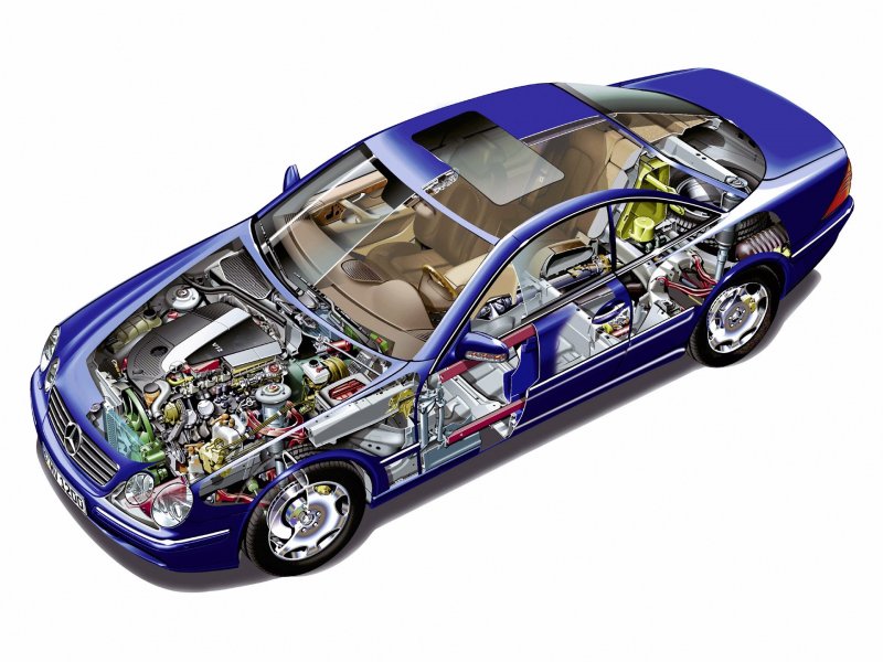 Cutaway Mercedes