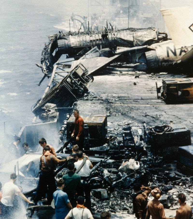 1967 USS Forrestal Fire