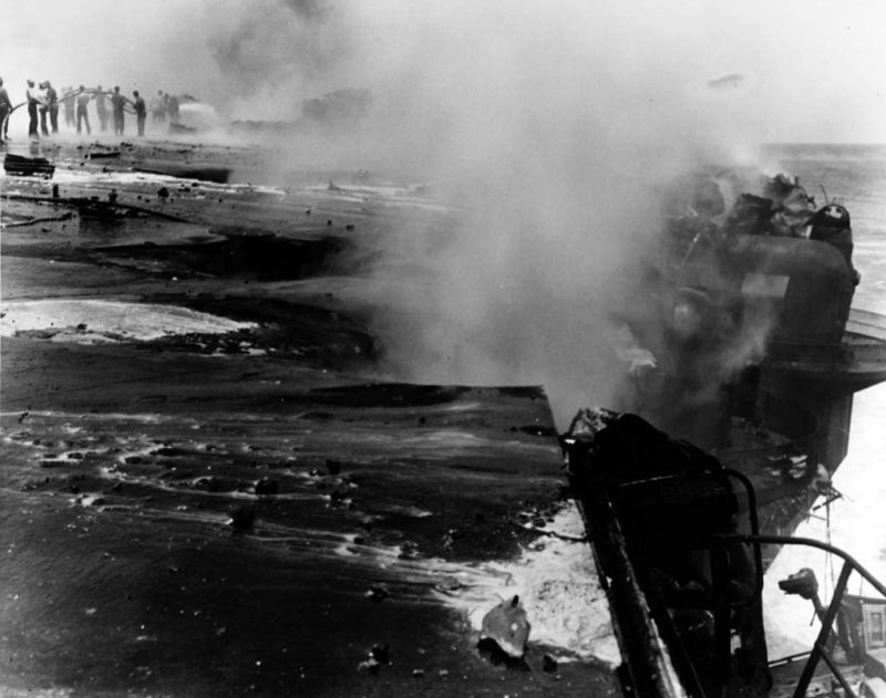 Пожар на авианосце Форрестол 1967