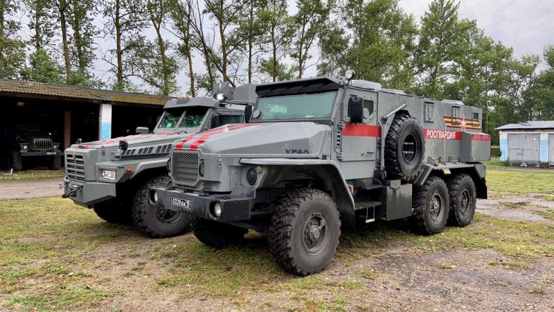 Бронемашины Урал-4320вв.