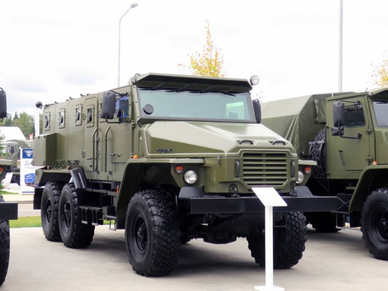 Бронированный Урал 4320 покемон