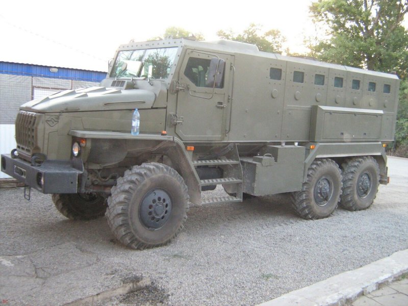 Бронекапсула на Урал 4320