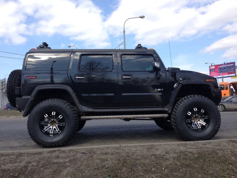 Hummer h2 на 42 колесах