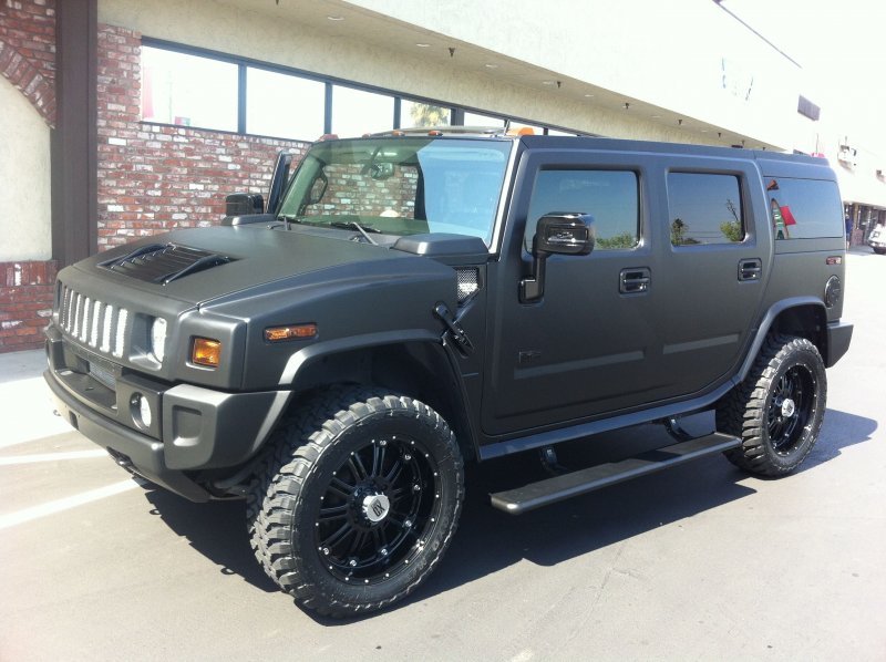 Hummer h2 Matte Black