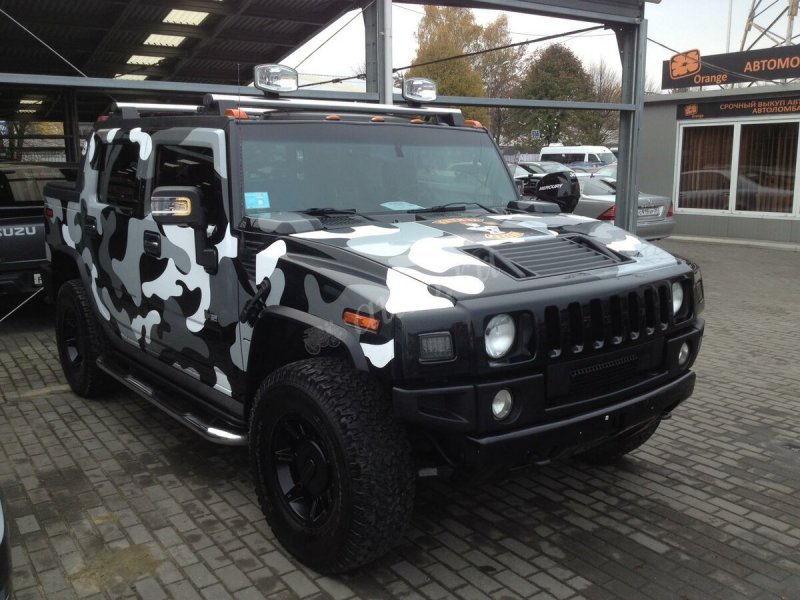 Hummer н2 Camouflage