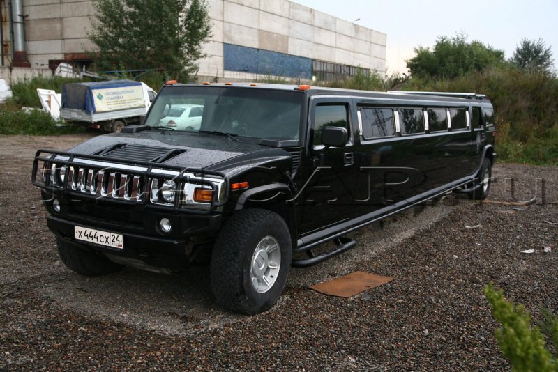 Лимузин Хаммер h2 черный