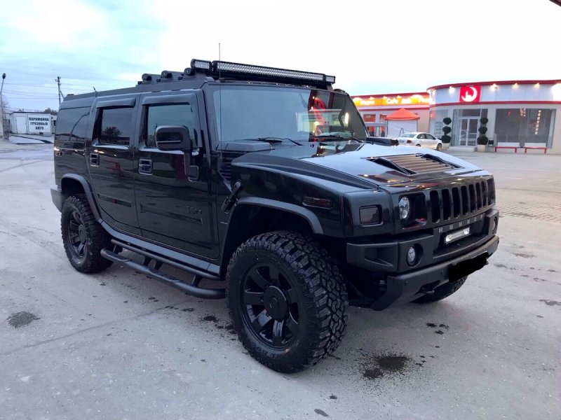 Хаммер н2 черный