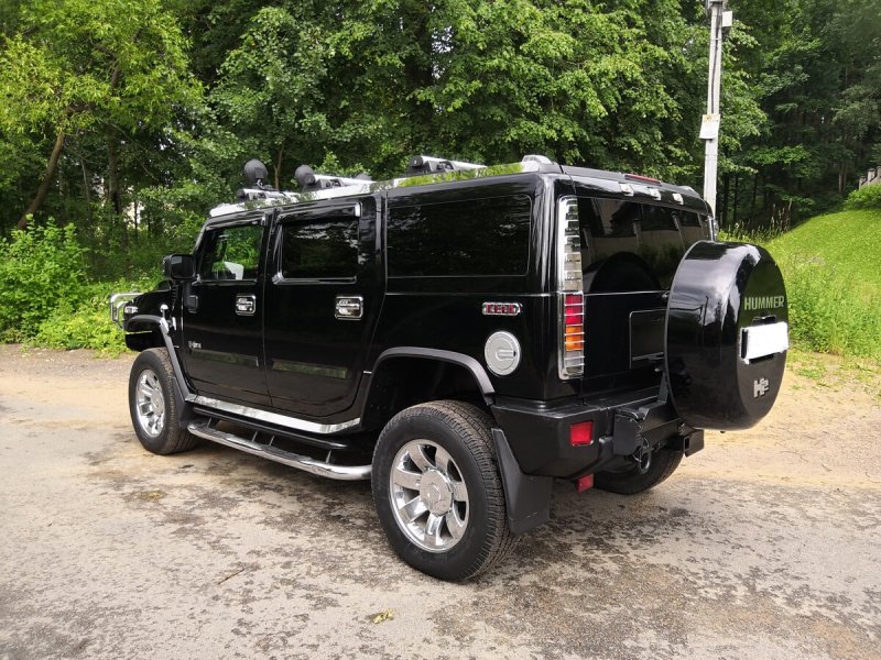 Hummer h2 черный