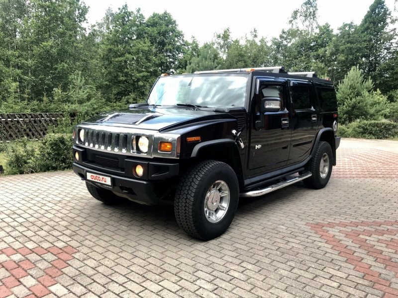 Хаммер h2 черный