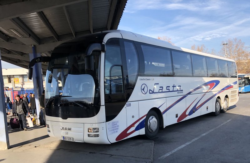 Man Lion's coach 3-х осный, туристический, евро 5