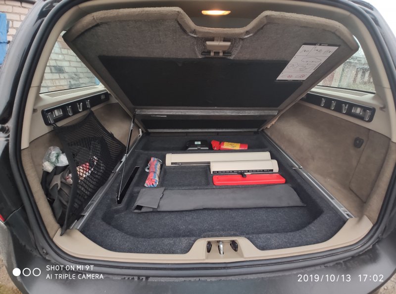 Volvo xc70 II багажник