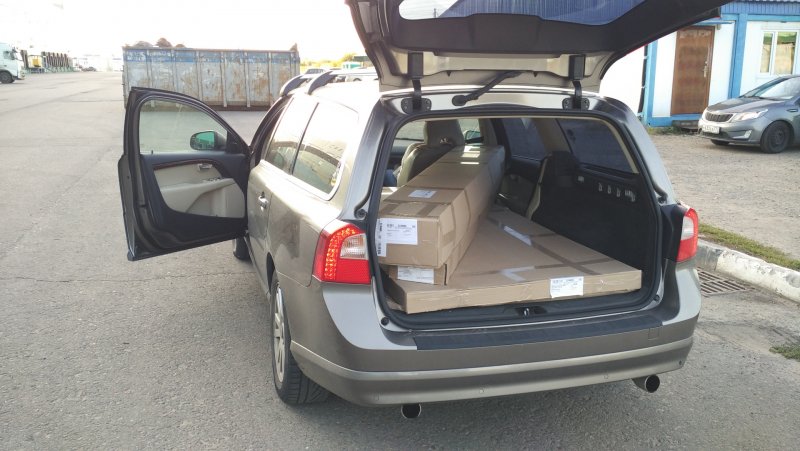 Volvo xc70 багажник