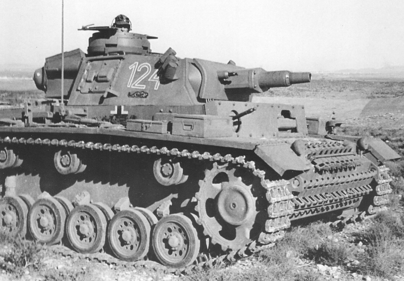 Танк Panzerkampfwagen III (PZKPFW III)