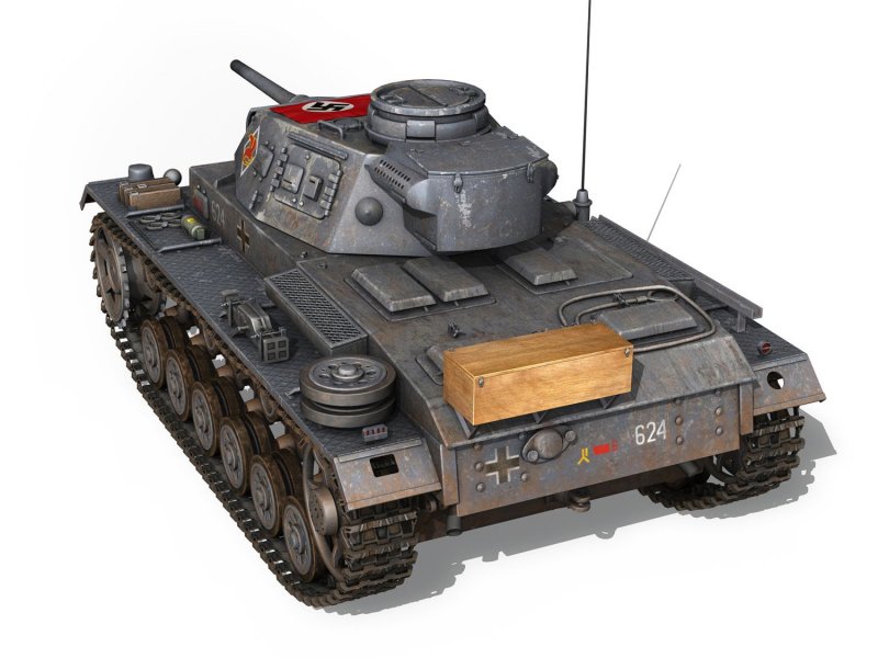 Средний танк PZ.Kpfw.III