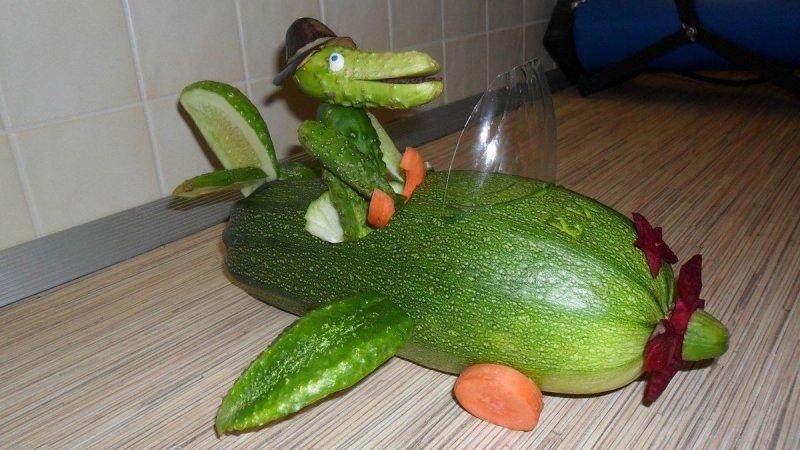 Поделки из овощей