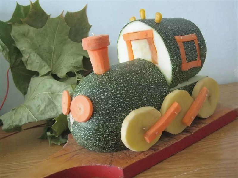 Человечек из кабачка