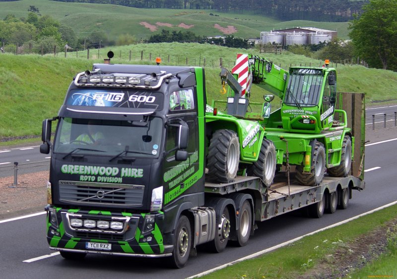 Volvo fh16 тяжелые перевозки