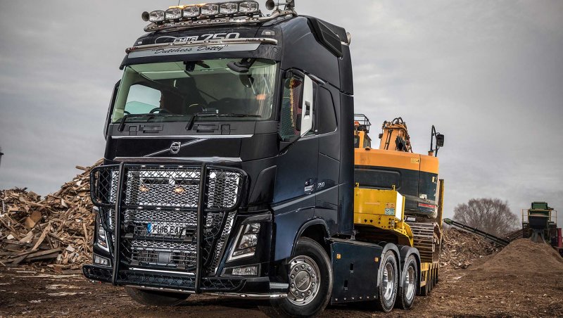 Седельный тягач Volvo fh13