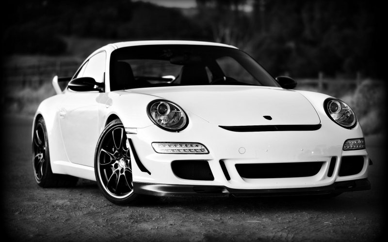 Porsche 911 белый