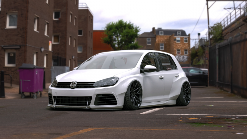 Golf 6 r body Kit