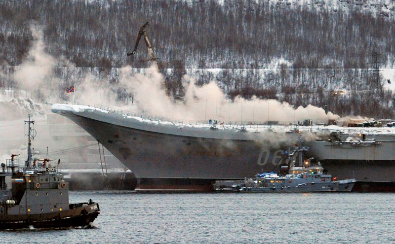 Адмирал Кузнецов ТАВКР Мурманск