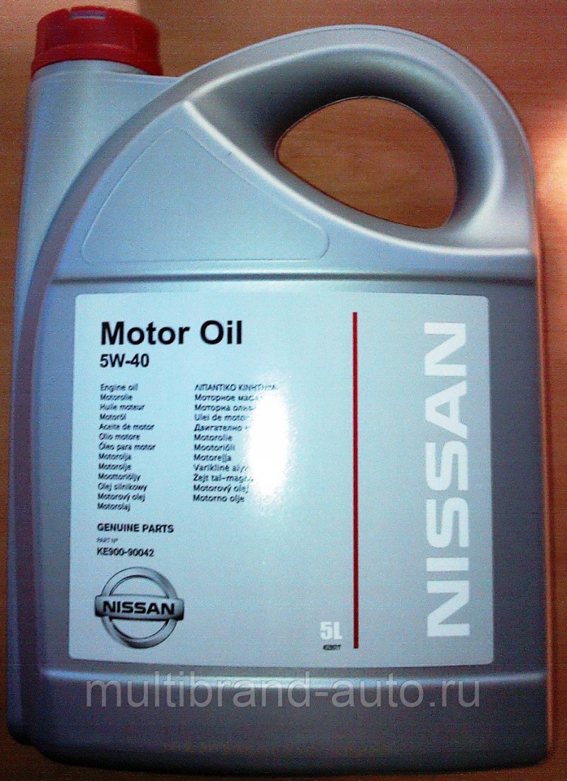 Nissan Oil 5w40