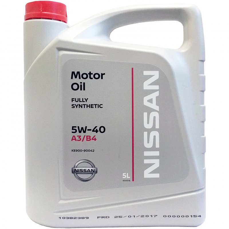 Nissan Motor Oil 5w40 5л
