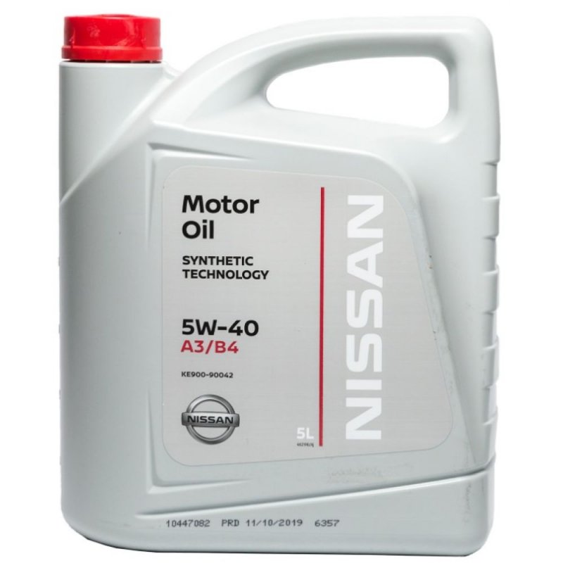 Nissan Motor Oil 5w40 5л ke90090042