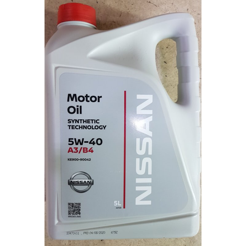 Nissan Motor Oil 5w30 c4 (DPF) 5л.