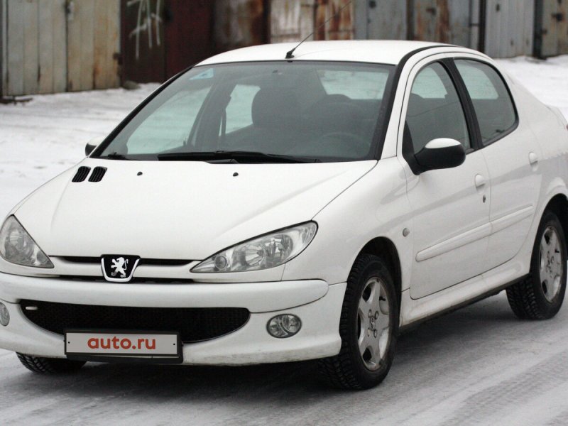Peugeot 206 2007 седан