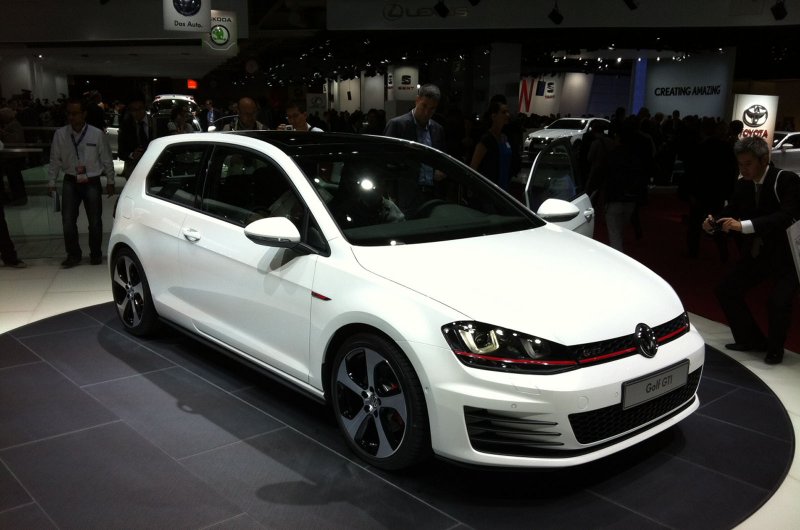 VW Golf GTI mk7 салон