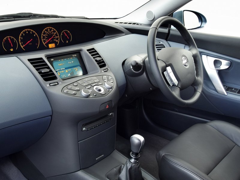 Nissan primera p12 синяя
